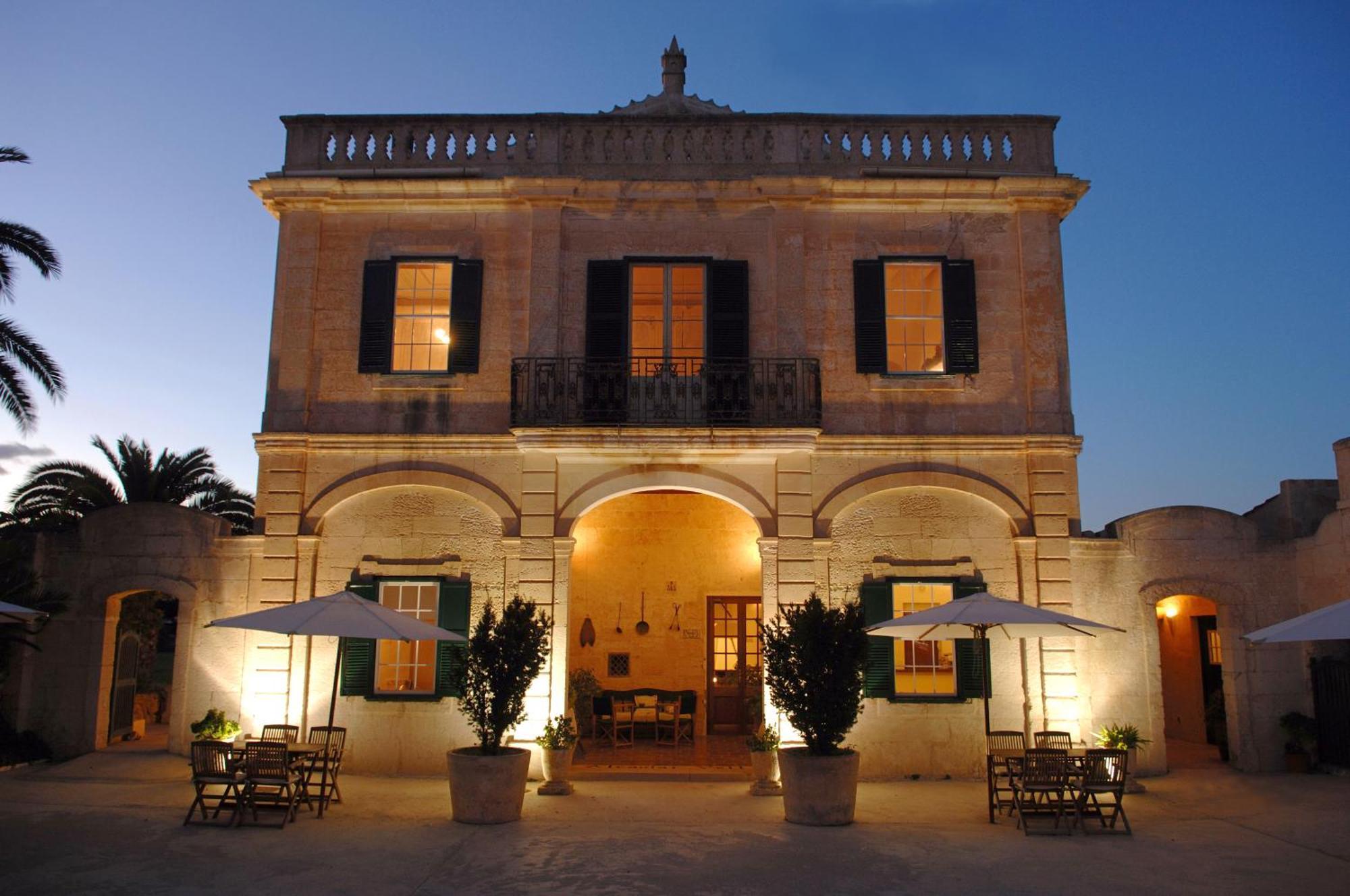 Alcaufar Vell Hotel Rural & Restaurant Sant Lluís Exterior foto